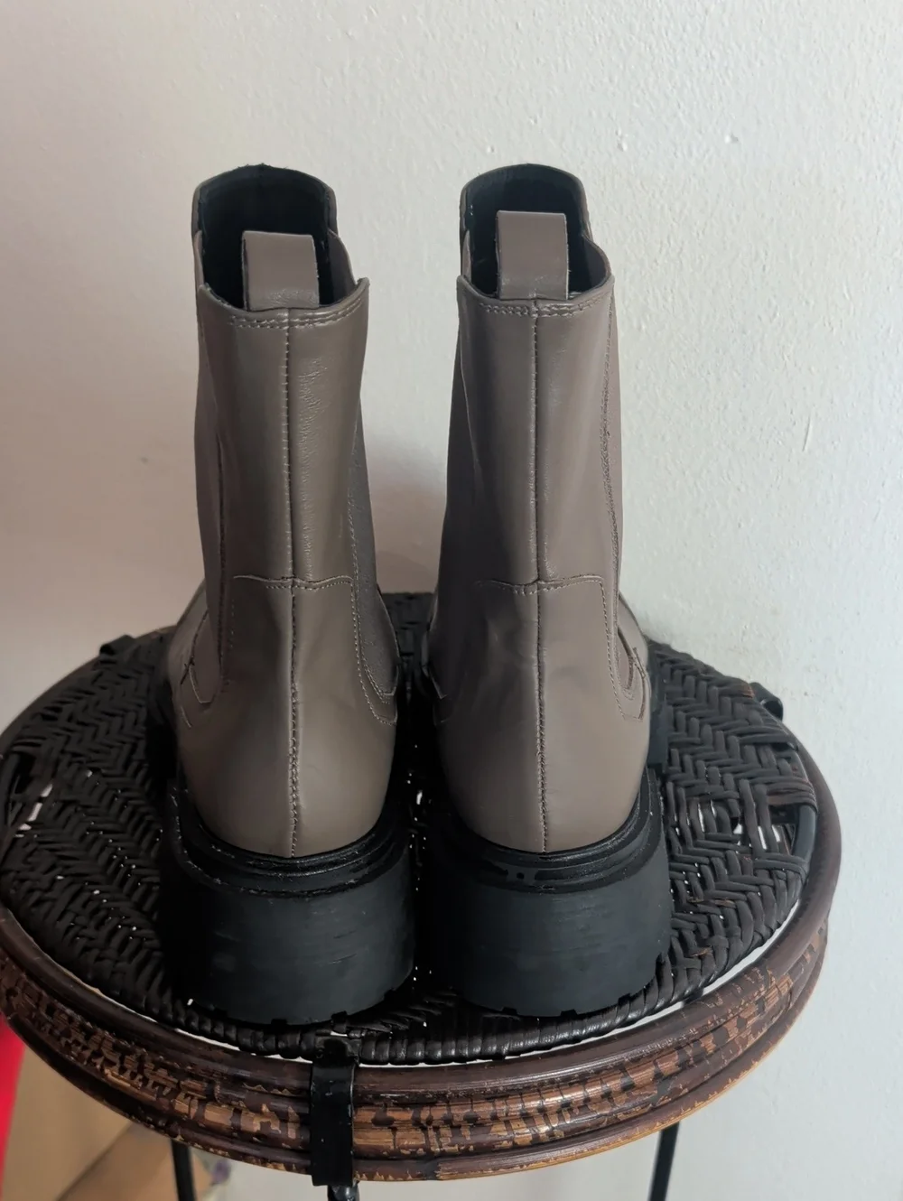 The Elda By M. Gemi Women Size 40= US 9 Grey Boots